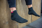 Injinji - Medias SPORT Black Mini-Crew Coolmax
