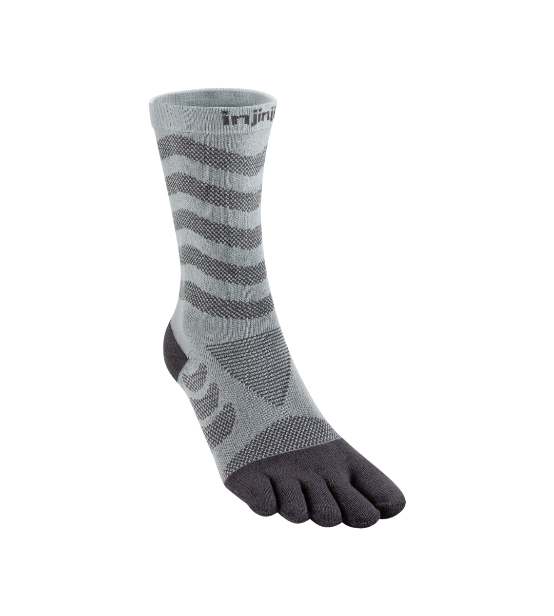 Injinji - Medias ULTRA RUN Crew Coolmax SLATE