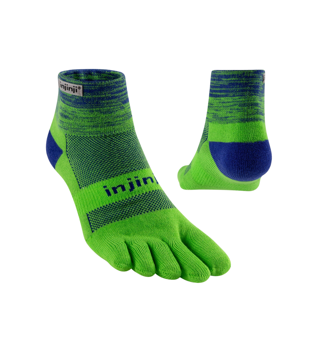Injinji - Medias TRAIL Midweight Mini-Crew Coolmax CANOPY