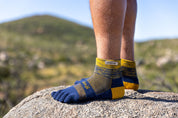 Injinji - Medias TRAIL Midweight Mini-Crew Coolmax Moonlite