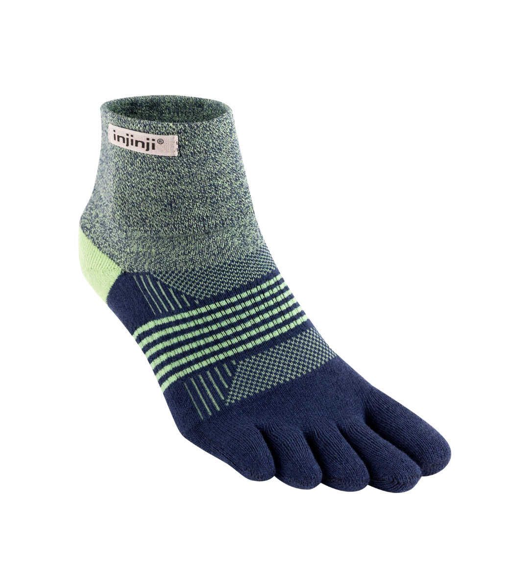 Injinji - Medias TRAIL Midweight Mini-Crew Coolmax STARGAZER