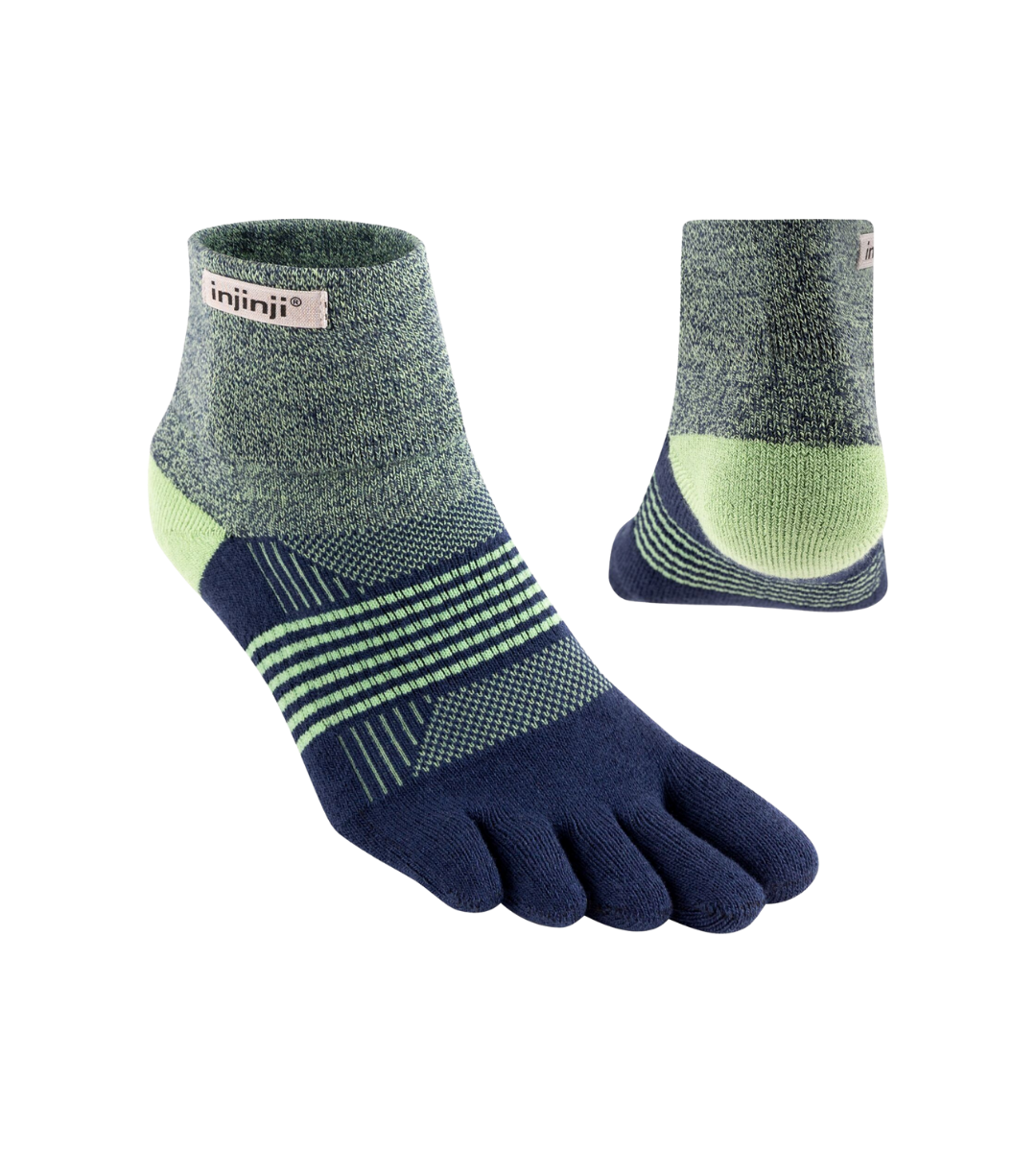 Injinji - Medias TRAIL Midweight Mini-Crew Coolmax STARGAZER