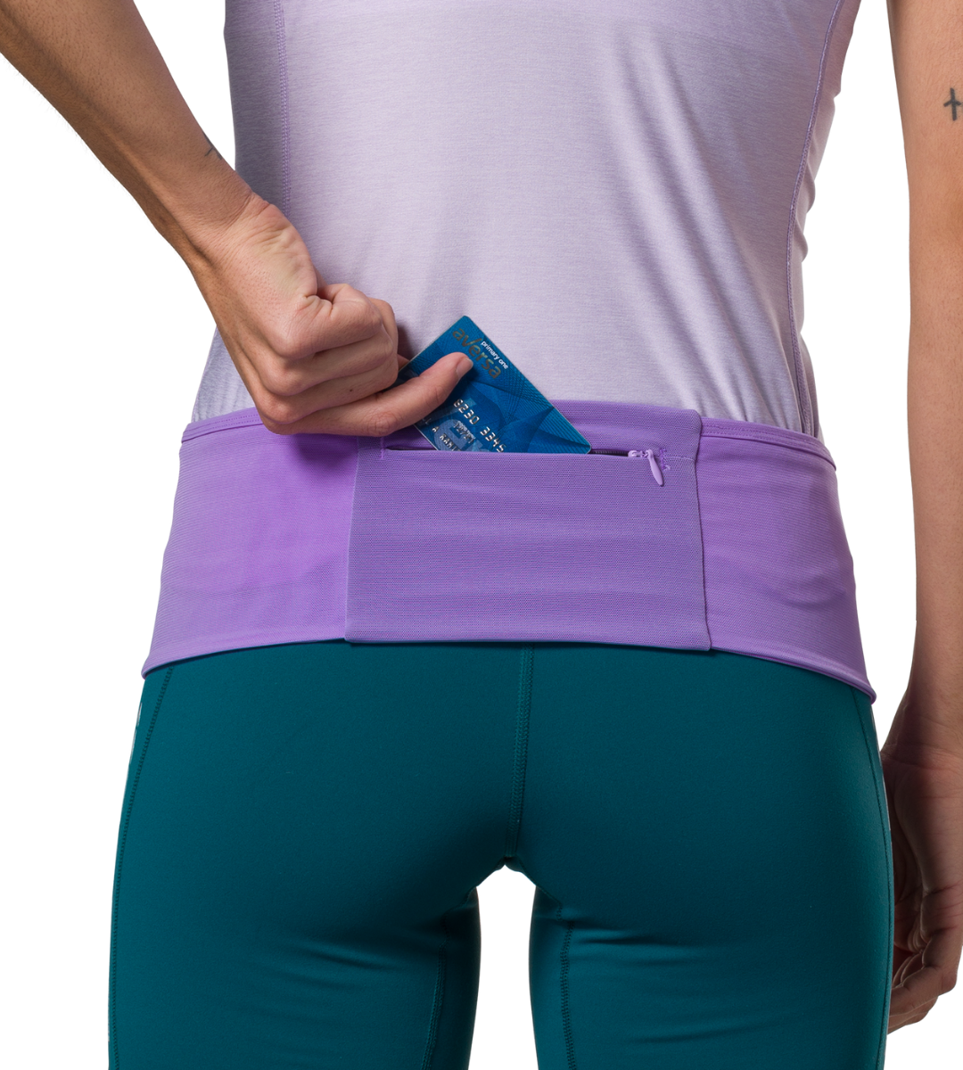 Cinturón para correr - The Zipster MAX - Lila