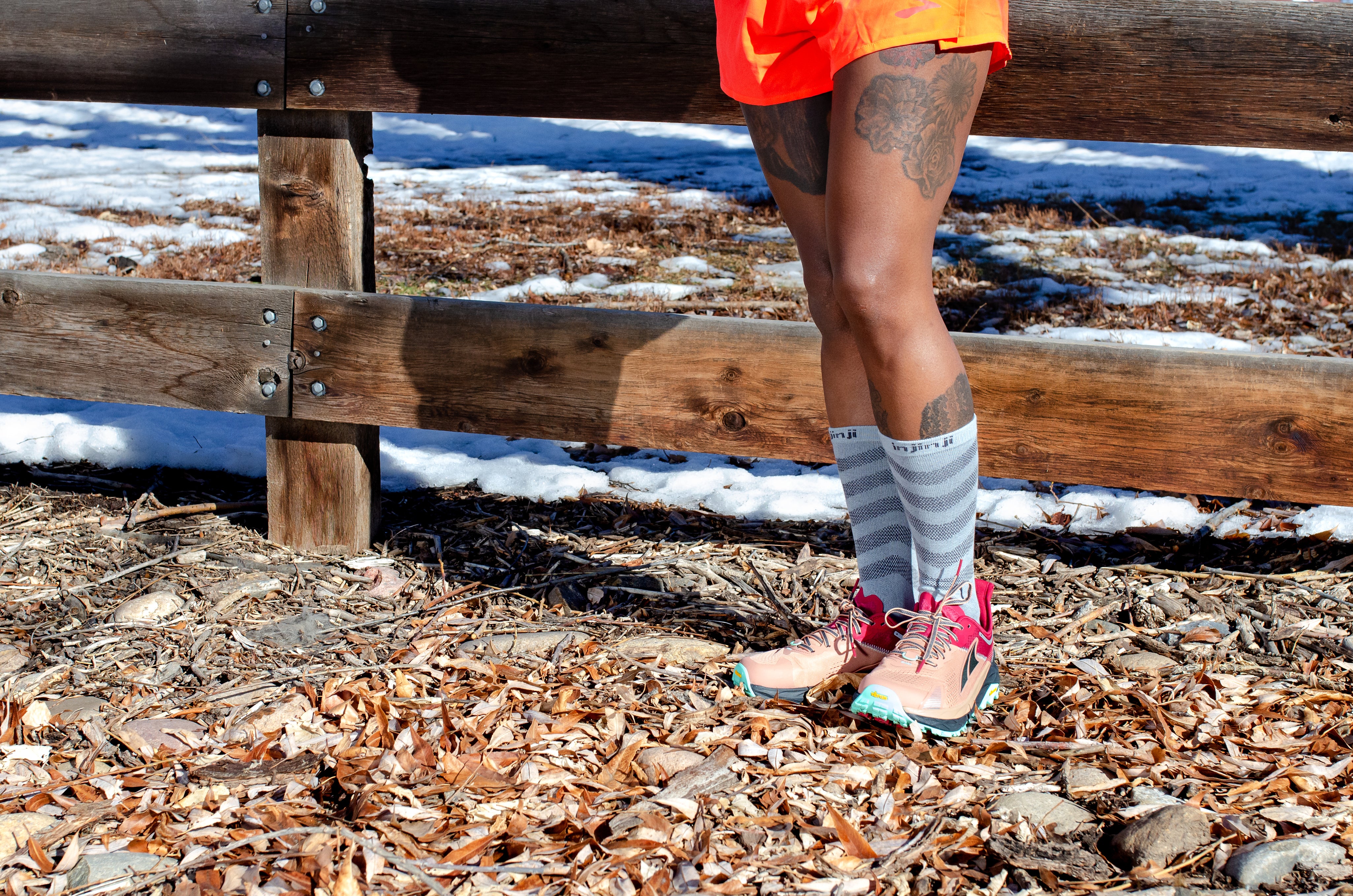 Injinji - Medias ULTRA RUN Crew Coolmax SLATE