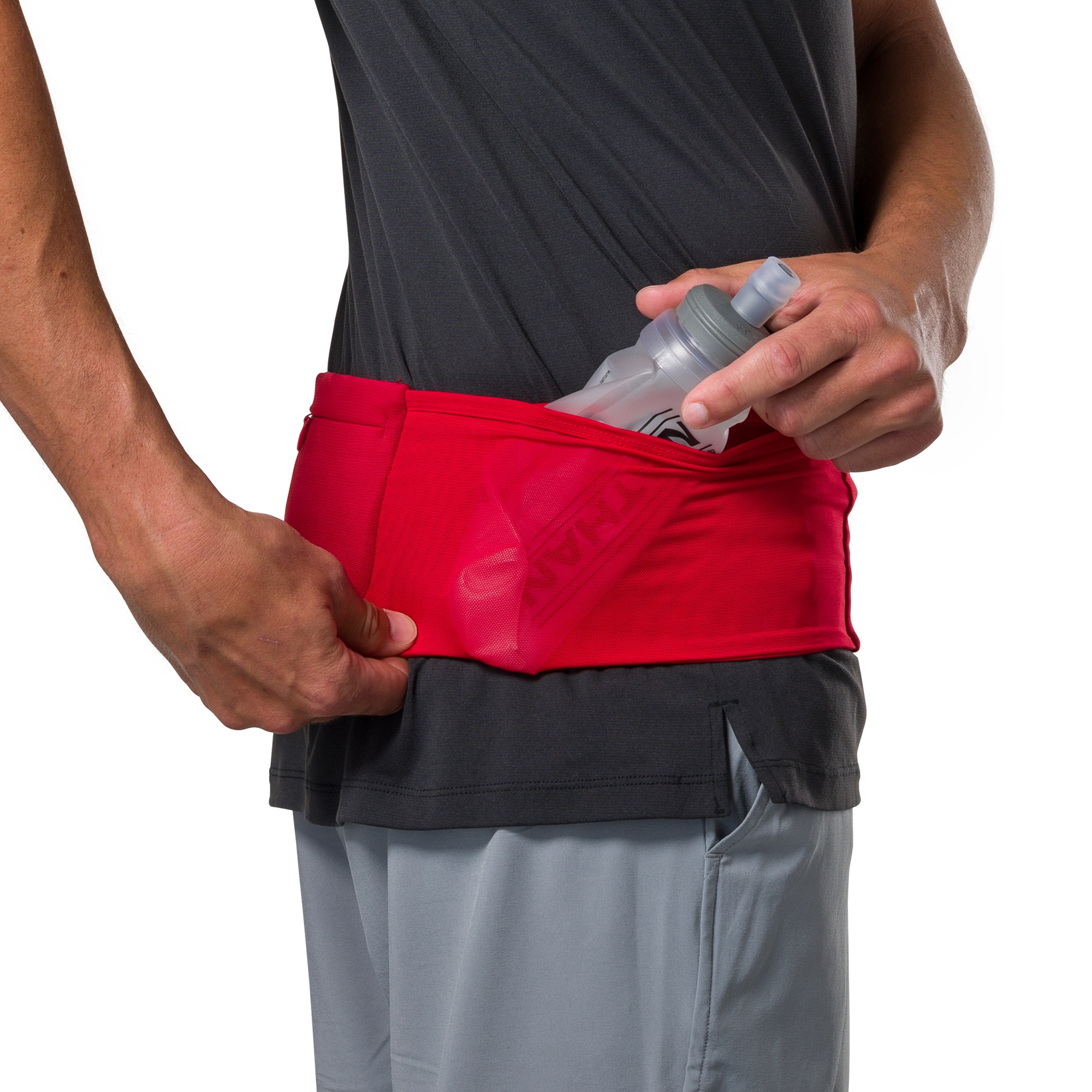 Cinturón para correr - The Zipster MAX - Rojo
