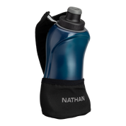 Botella de mano QuickSqueeze Lite - 18 oz Negra