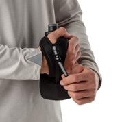 Botella de mano QuickSqueeze Lite - 18 oz Negra