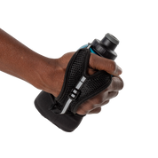 Botella de mano QuickSqueeze Lite - 12 oz Negra