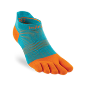 Injinji - Medias RUN Lightweight No-Show Coolmax Tangelo