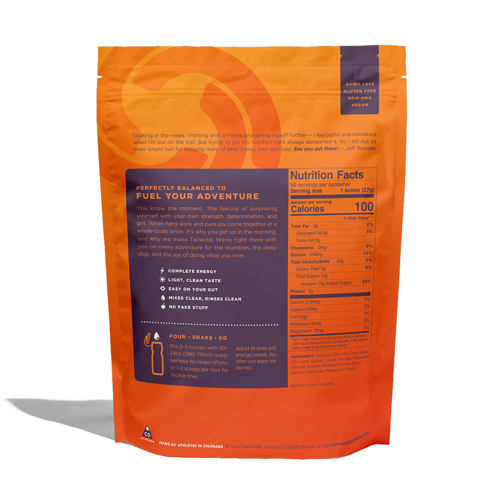Endurance Fuel Mandarina - Tailwind